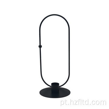 Velulador de forma oval de metal para sala de estar